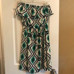 Extra Small Boutique Strapless Dress
